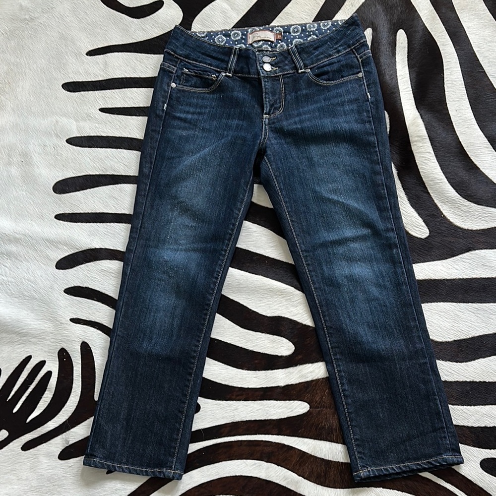 Paige classic cropped Blue Jeans